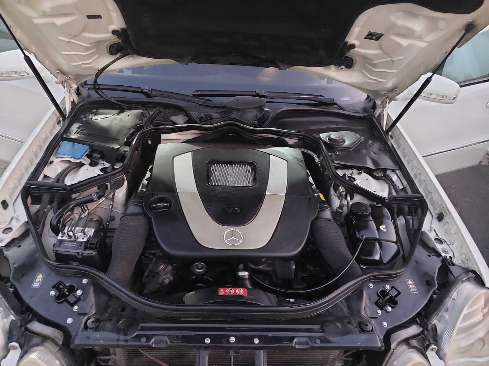 محرك السيارة بعد عملية البولش الداخلي