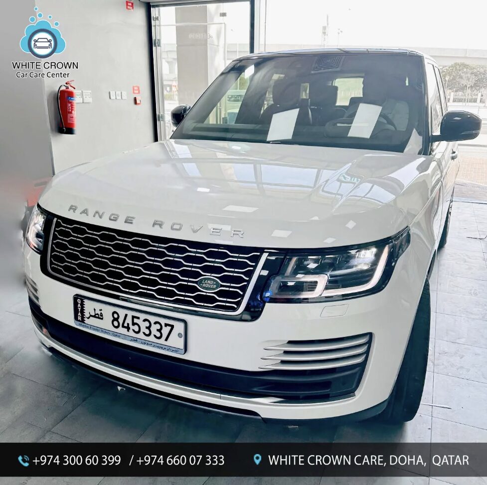 تطبيق العازل الحراري على سيارة رانج روفر