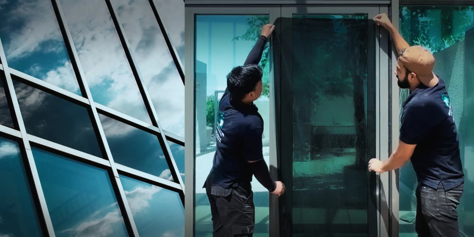 خدمة عزل زجاج المبافي في وايت كراون