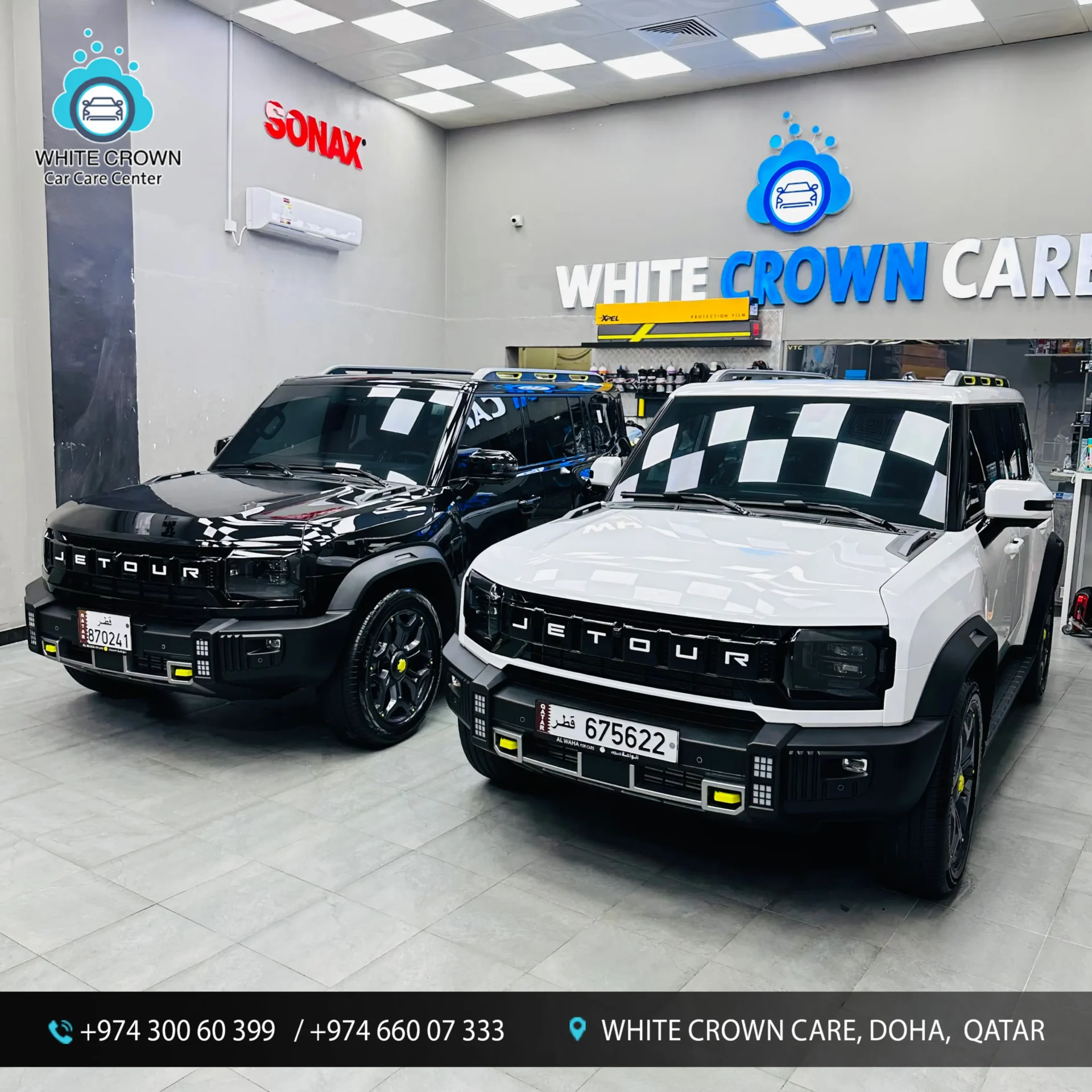 تطبيق العازل الحراري على سيارة Jetour