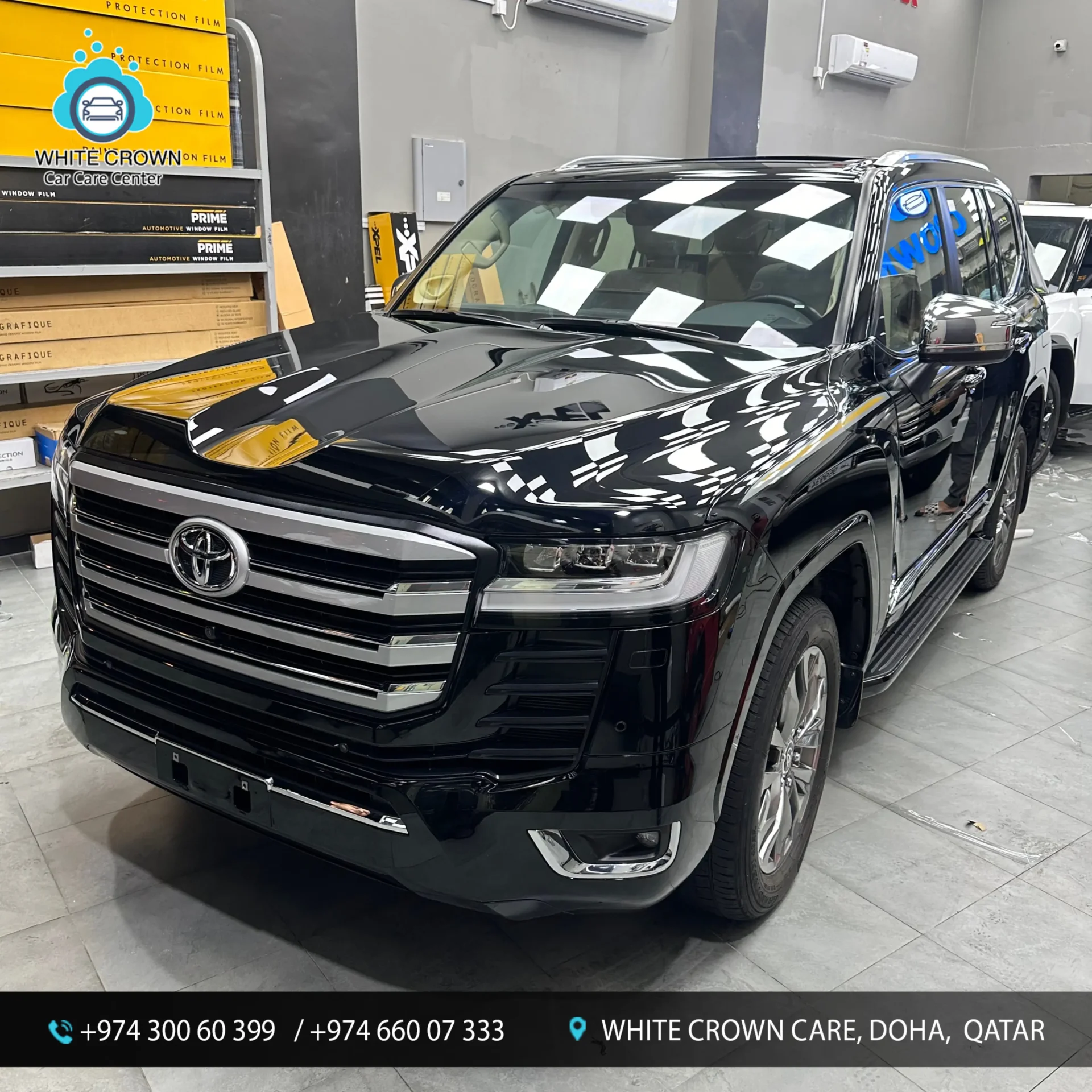 تطبيق العازل الحراري على سيارة Toyota